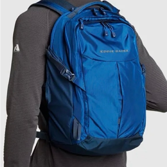 Men's Adventurer Blue BackPack 2.0 - Eddie Bauer NWT - Picture 3 of 5